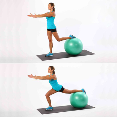 Stability Ball Exercises To Burn Fat & Strengthen Muscles! - Veledora ...