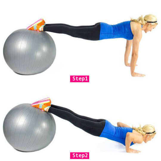 Stability Ball Exercises To Burn Fat & Strengthen Muscles! - Veledora